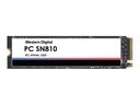 WD PC SN810 NVMe SSD SDCQNRZ-2T00 - SSD - 2 TB - intern - M.2 2242 - PCIe 4.0 (NVMe)