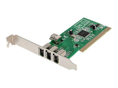 StarTech.com 4 Port 1394a FireWire PCI Schnittstellenkarte