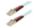 StarTech.com 25m OM4 LWL Patchkabel LC auf LC, Multimode Glasfaserkabel - Patch-Kabel - LC/UPC Multi-Modus (M)