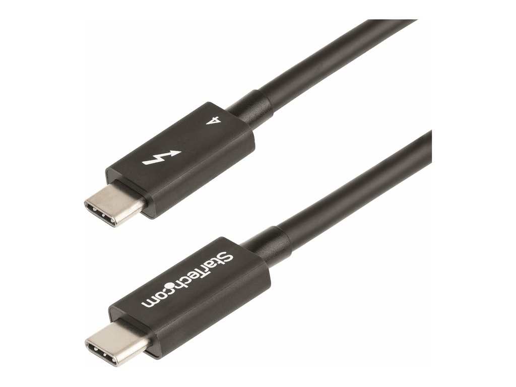 StarTech.com StarTech 1 m Thunderbolt 4 Kabel, 100W PD, 8K, Intel-zertifiziert - Thunderbolt-Kabel - Thunderbolt 4 (M)