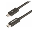 StarTech.com 1 m Thunderbolt 4 Kabel, 100W PD, 8K, Intel-zertifiziert - Thunderbolt-Kabel - Thunderbolt 4 (M)