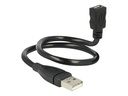Delock ShapeCable - USB-Verlängerungskabel - Micro-USB Typ B (W)
