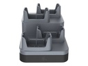 Zebra Handheld-Ladestation - 4 Slots - Ausgangsanschlüsse: