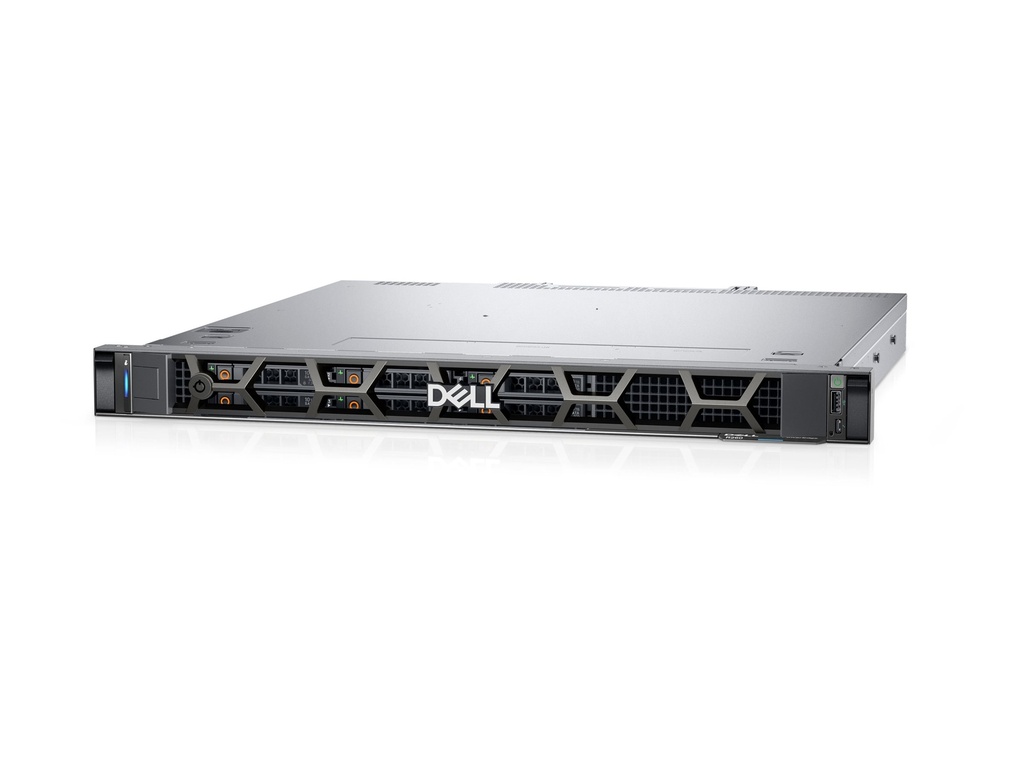 Dell PowerEdge R260 - Server - Rack-Montage - 1U - 1-Weg - 1 x Xeon 6333P / 3.1 GHz - RAM 16 GB - SAS - Hot-Swap 6.4 cm (2.5")