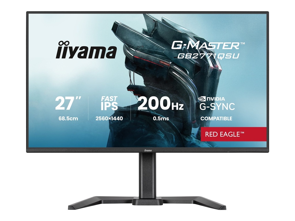 [GB2771QSU-B1] Iiyama G-MASTER Red Eagle GB2771QSU-B1 - LED-Monitor - 68.6 cm (27")