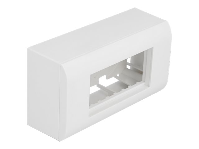 Delock Easy 45 - Aufputzbox - 4 modules - weiß