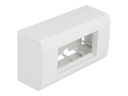 Delock Easy 45 - Aufputzbox - 4 modules - weiß