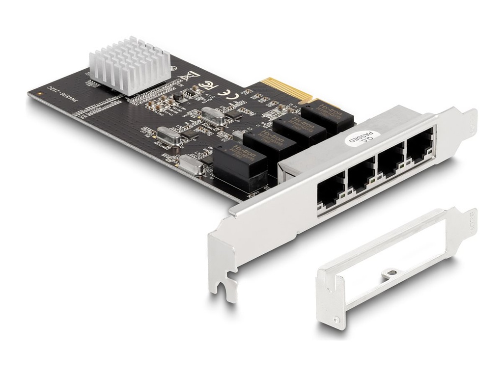 Delock Netzwerkadapter - PCIe 2.0 x4 Low-Profile