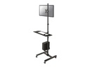 Neomounts FPMA-MOBILE1700 - Wagen - für LCD-Display / PC-Ausrüstung - Schwarz - Bildschirmgröße: 25.4-81.3 cm (10"-32")