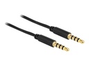 Delock Headset-Kabel - 4-poliger Mini-Stecker