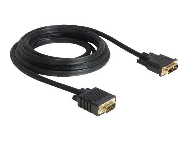 Delock VGA-Kabel - HD-15 (VGA) (M) zu DVI-A (M)
