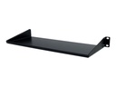 StarTech.com 1U Server Rack Cabinet Shelf, 7in Deep Fixed Cantilever Tray, Rackmount Shelf for 19" AV/Data/Network Equipment Enclosure with Cage Nuts & Screws, 33lbs Weight Capacity - 1U Rack Shelf 7" Deep (CABSHELF1U)
