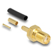 Delock SMA Buchse zum Crimpen RG-174 RG-316mit passendem Schrumpfschlauch