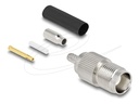 Delock Antennenanschluss - TNC (M) quetschen