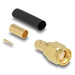 Delock SMA Stecker zum Crimpen LMR200mit passendem Schrumpfschlauch