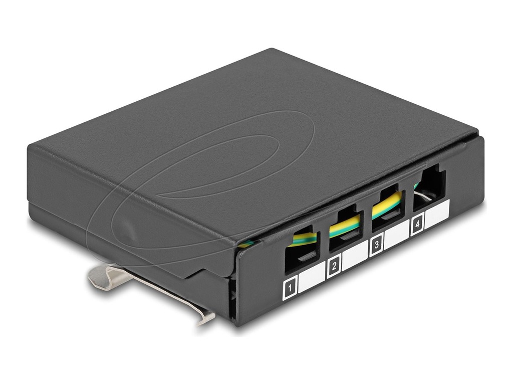 [90627] Delock Patchpanel (Blindblech) - Für Keystone RJ-Module