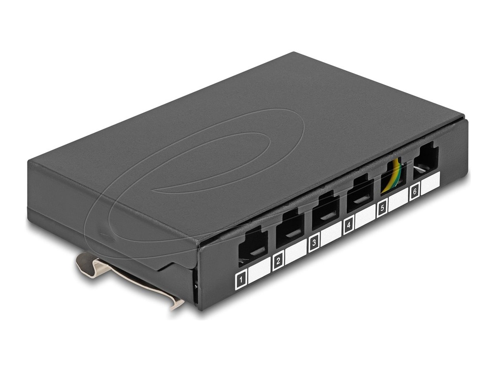 [90628] Delock Patchpanel (Blindblech) - Für Keystone RJ-Module