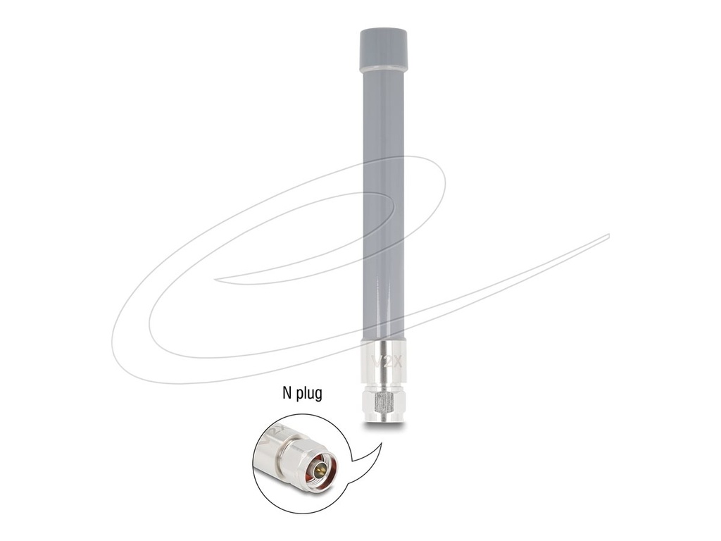 Delock Antenne - V2X, N-plug, 19 cm, fixed
