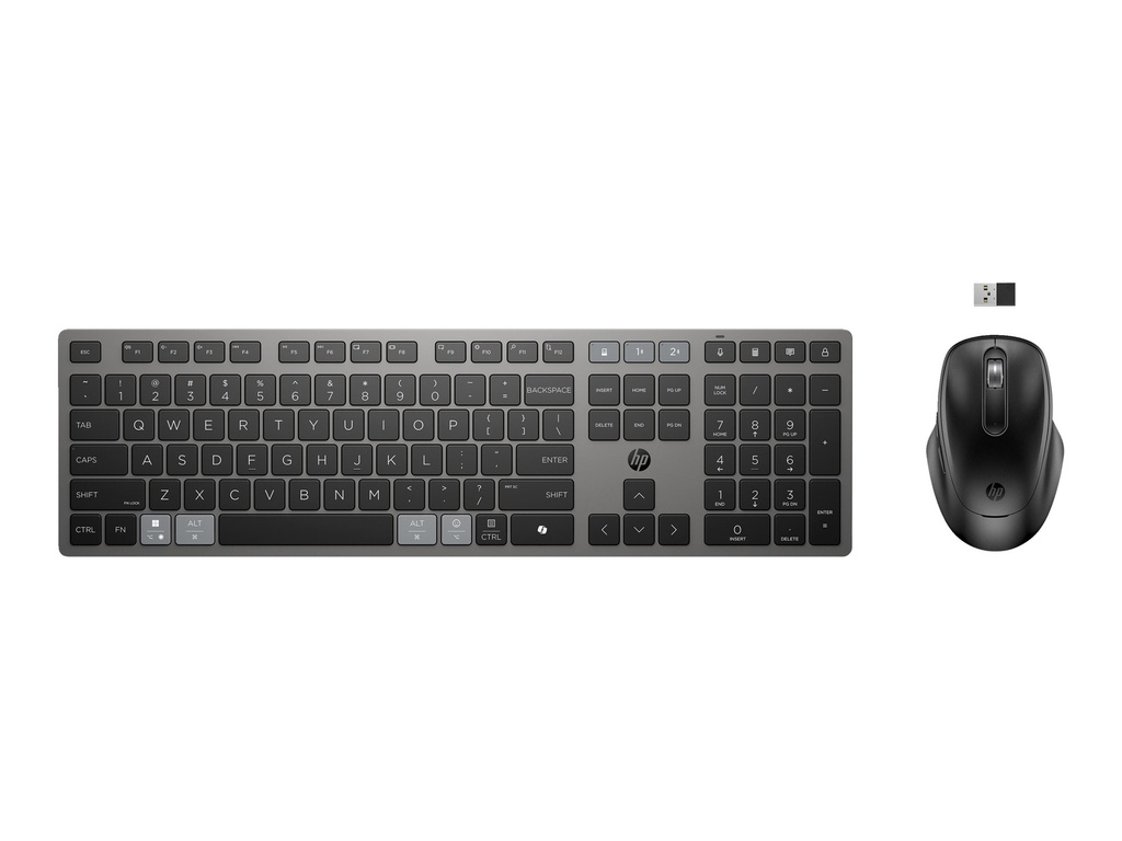 HP 725 - Tastatur-und-Maus-Set - multifunktional