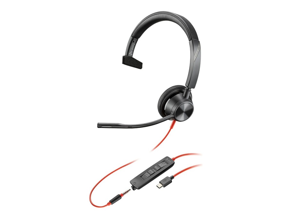 Poly Blackwire 3315 - Blackwire 3300 series - Headset