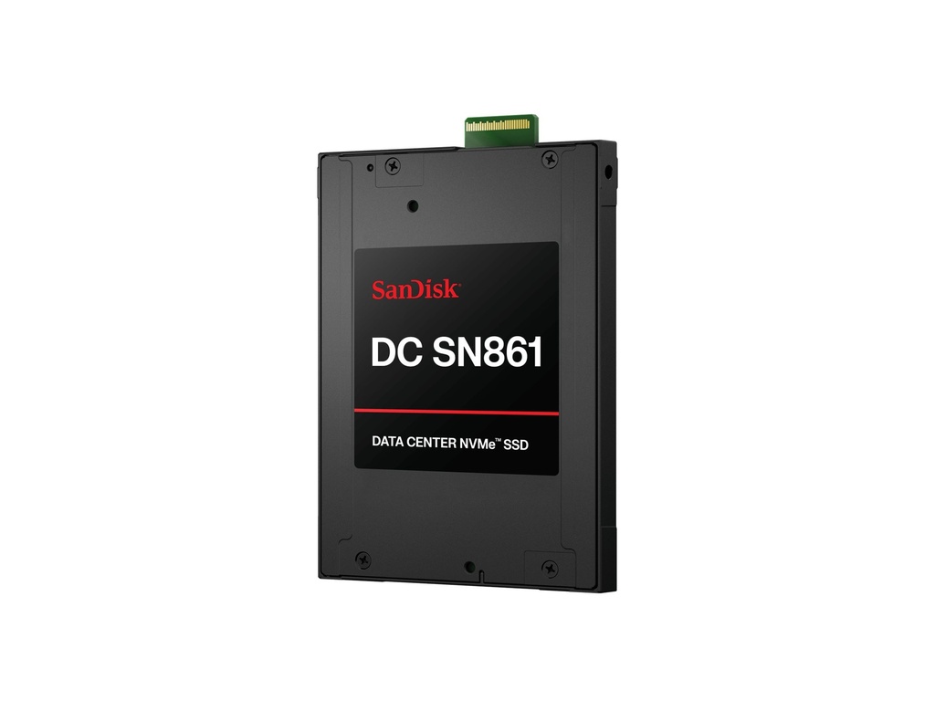SanDisk DC SN861 - SSD - Enterprise - verschlüsselt - 7.68 TB - intern - E3.S (E3.S)