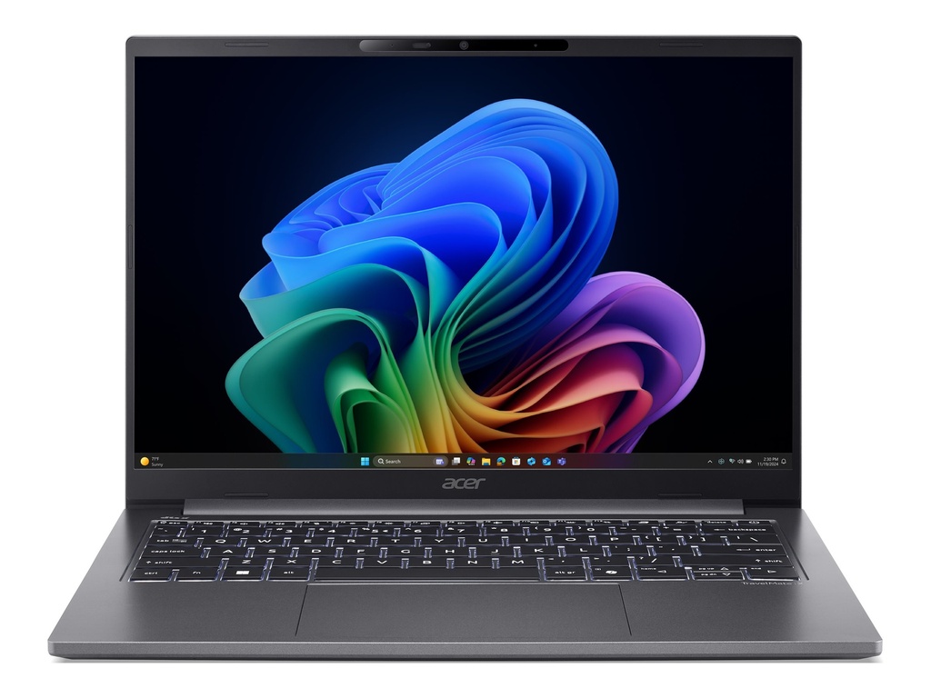 Acer TravelMate X4 14 AI TMX414-51-TCO - Intel Core Ultra 7 258V / 2.2 GHz - Win 11 Pro - Intel Arc Graphics 140V - 32 GB RAM - 1.024 TB SSD NVMe, QLC - 35.6 cm (14")