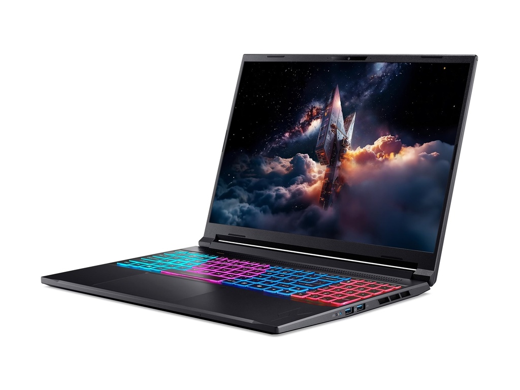 Acer Nitro V 16S ANV16S-71 - Intel Core 7 240H / 2.5 GHz - Win 11 Home - GeForce RTX 5060 - 16 GB RAM - 1.024 TB SSD NVMe, QLC - 40.6 cm (16")