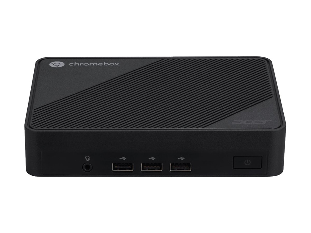 Acer Chromebox Mini CXM2 - Mini-PC - 1 x N-series N150 / 800 MHz - RAM 8 GB - Flash - eMMC 64 GB - Intel Graphics - Wi-Fi 6E, Bluetooth, 1GbE - WLAN: 802.11a/b/g/n/ac/ax (Wi-Fi 6E)