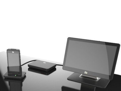 Elo Touch Solutions M50 Mobile to Fixed Workstation - 5.5" Android 10 Handheld Dock Erweiterungsbox