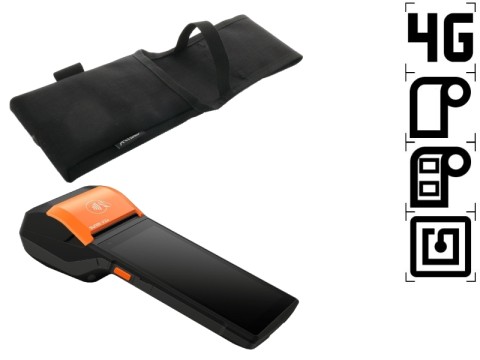 Sunmi V2s L - 5.5" Display Android 11 Bon-/Etikettendrucker microSD Slot NFC - Android