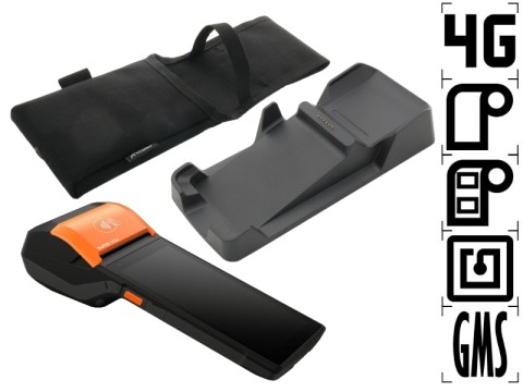 Sunmi V2s LG - 5.5" Display Android 11 mit GMS Bon-/Etikettendrucker microSD Slot - Android - Micro SD