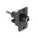 Delock Panel Mount DC 5.5 x Buchse zu 5.5 Stecker schwarz
