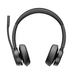 Poly HP Poly Voyager 4320 USB-A Headset +BT700 Dongle - für Microsoft Teams zertifiziert - Verkabelt & Kabellos - Büro/Callcenter - 20 - 20000 Hz - 162 g - Kopfhörer - Schwarz