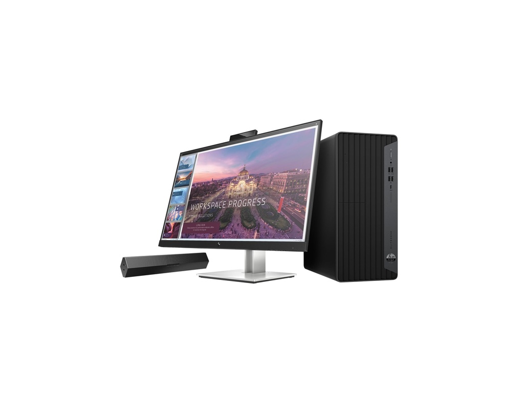HP S101 - Soundbar - für Monitor - 2.5 Watt - Schwarz (Grill Farbe - Schwarz)