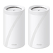 TP-LINK Deco BE85 (2-Pack) - Weiß - Intern - Mesh-System - CE: <20 dBm (2.4 GHz) - <30 dBm (5 GHz) - <23 dBm(6 GHz) - Tri-Band (2,4 GHz/5 GHz/6 GHz) - Wi-Fi 7 (802.11be)