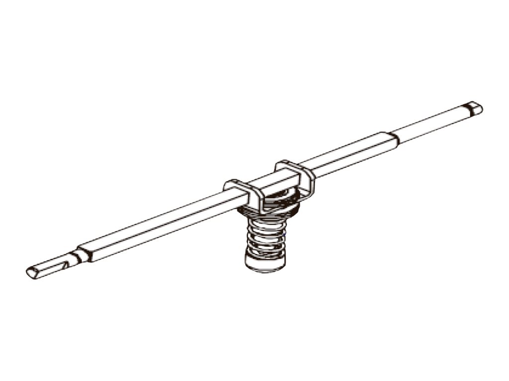 Zebra Schwenkbügel- und Knebeleinheit rechtshand