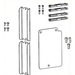 Zebra Kit Covers for Options ZT410 ZT420 ZT411 ZT421