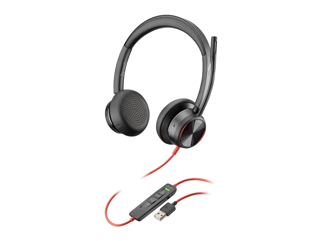 Poly HP Poly Blackwire 8225 - Headset - On-Ear - kabelgebunden