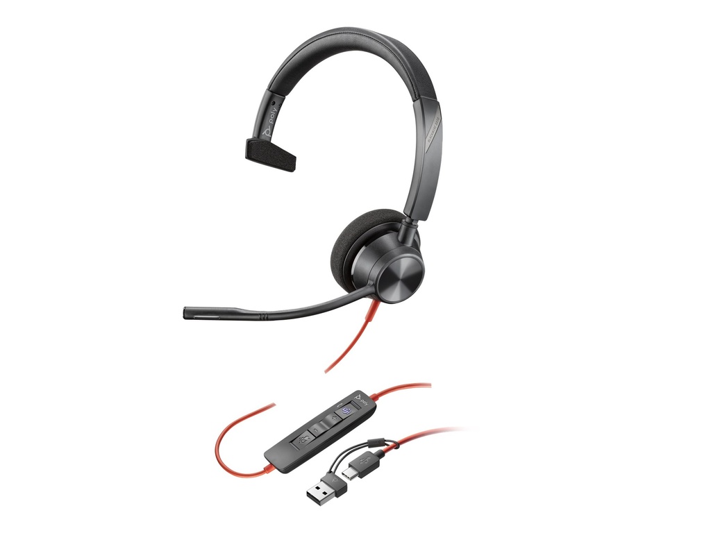 Poly HP Poly Blackwire 3310 - Blackwire 3300 series