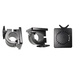 Brodit Pipe Mount with mounting plate Fits diameter 38.1 mm.