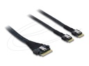 Delock Internes SAS-Kabel - 8i Slim SAS (SFF-8654)