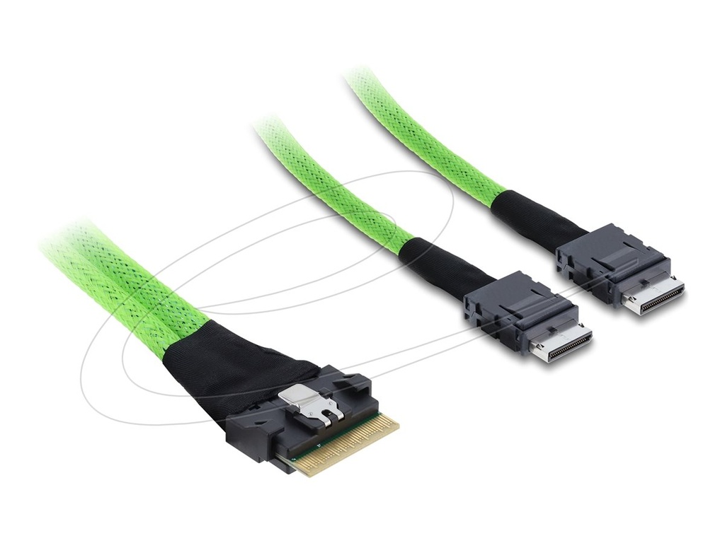 Delock Internes SAS-Kabel - 8i Slim SAS (SFF-8654)