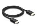 Delock High Speed - HDMI-Kabel - HDMI männlich zu HDMI männlich - 2 m - dreifach abgeschirmtes Koaxialkabel - Schwarz - 8K60Hz (7680 x 4320)