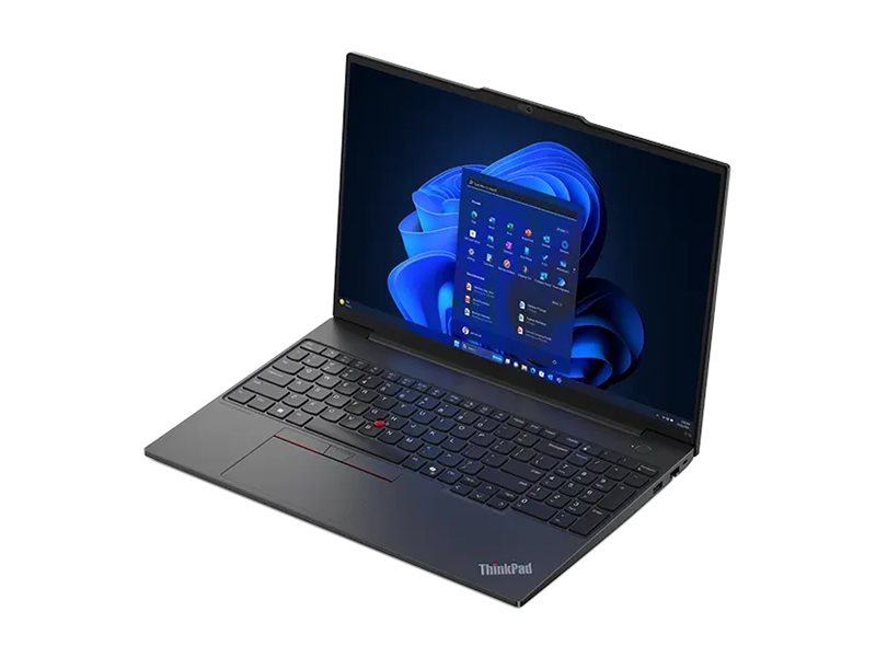 Lenovo ThinkPad E16 Gen 2 21M5 - 180°-Scharnierdesign - AMD Ryzen 5 7535HS / 3.3 GHz - Win 11 Pro - Radeon 660M - 16 GB RAM - 1 TB SSD TCG Opal Encryption 2, NVMe - 40.6 cm (16")