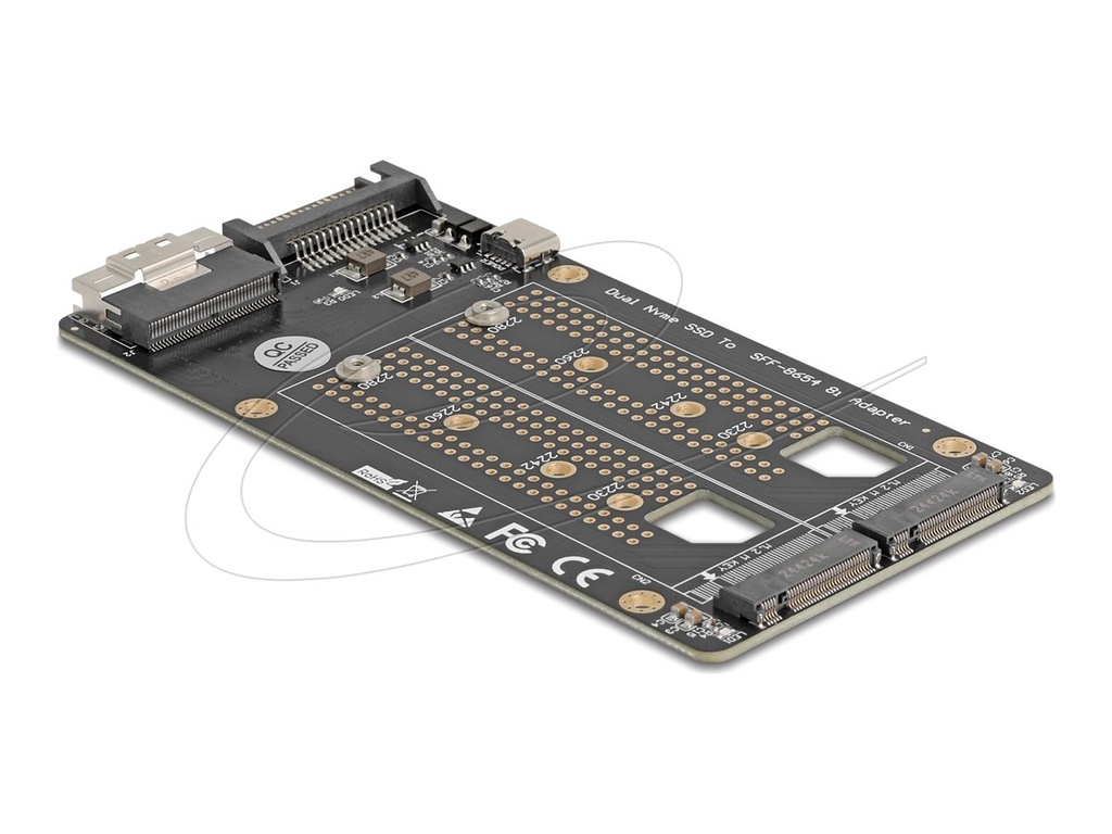 Delock Schnittstellenadapter - SAS - Schwarz