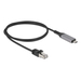 Delock USB LAN Kabel Type-C zu RJ45 Gigabit Ethernet - Kabel - Digital/Daten