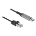 Delock USB LAN Kabel Typ-A> RJ45 Gigabit Ethernet - Kabel - Digital/Daten