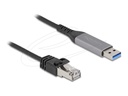 Delock USB LAN Kabel Typ-A> RJ45 Gigabit Ethernet - Kabel - Digital/Daten