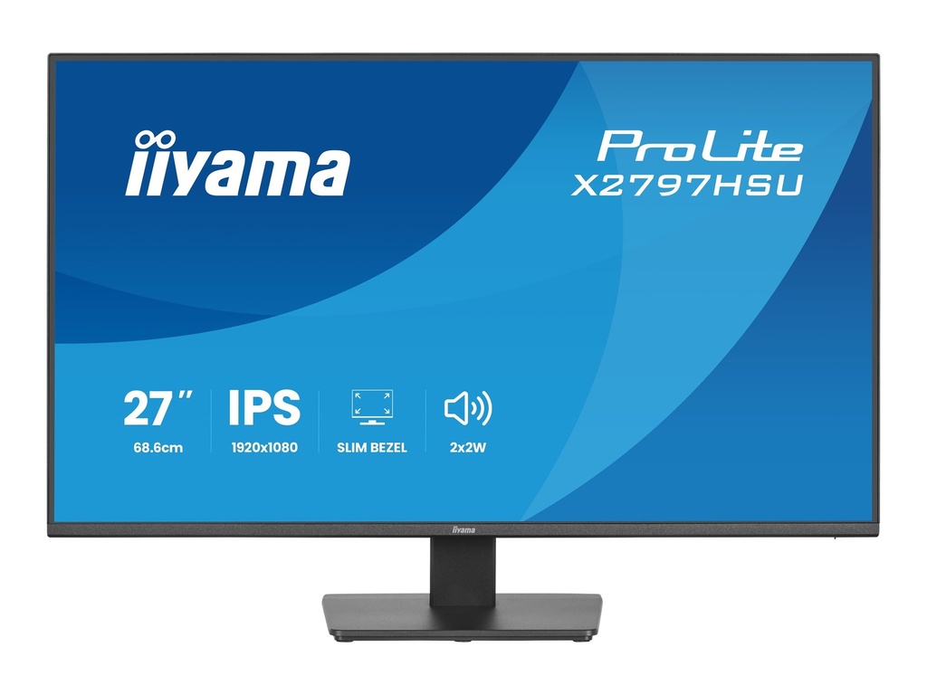 [X2797HSU-B1] Iiyama ProLite X2797HSU-B1 - LED-Monitor - 68.6 cm (27")
