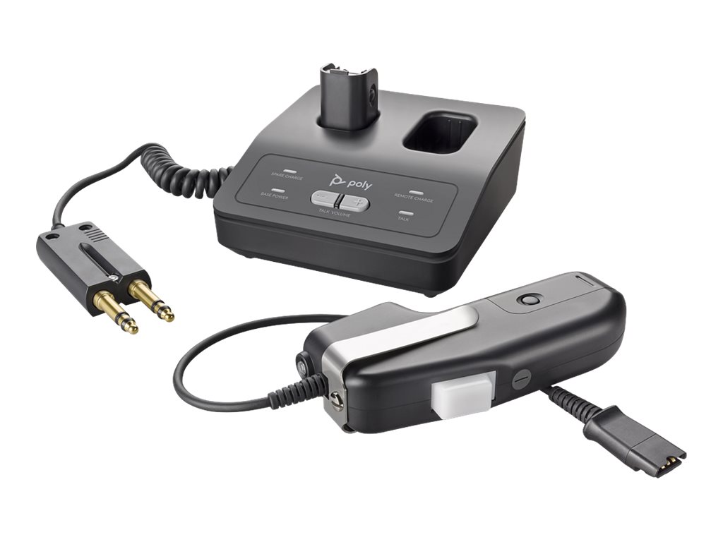 Poly HP Poly SHS 3008-02 - Kabelloser PTT-Headset-Adapter (Push-To-Talk)